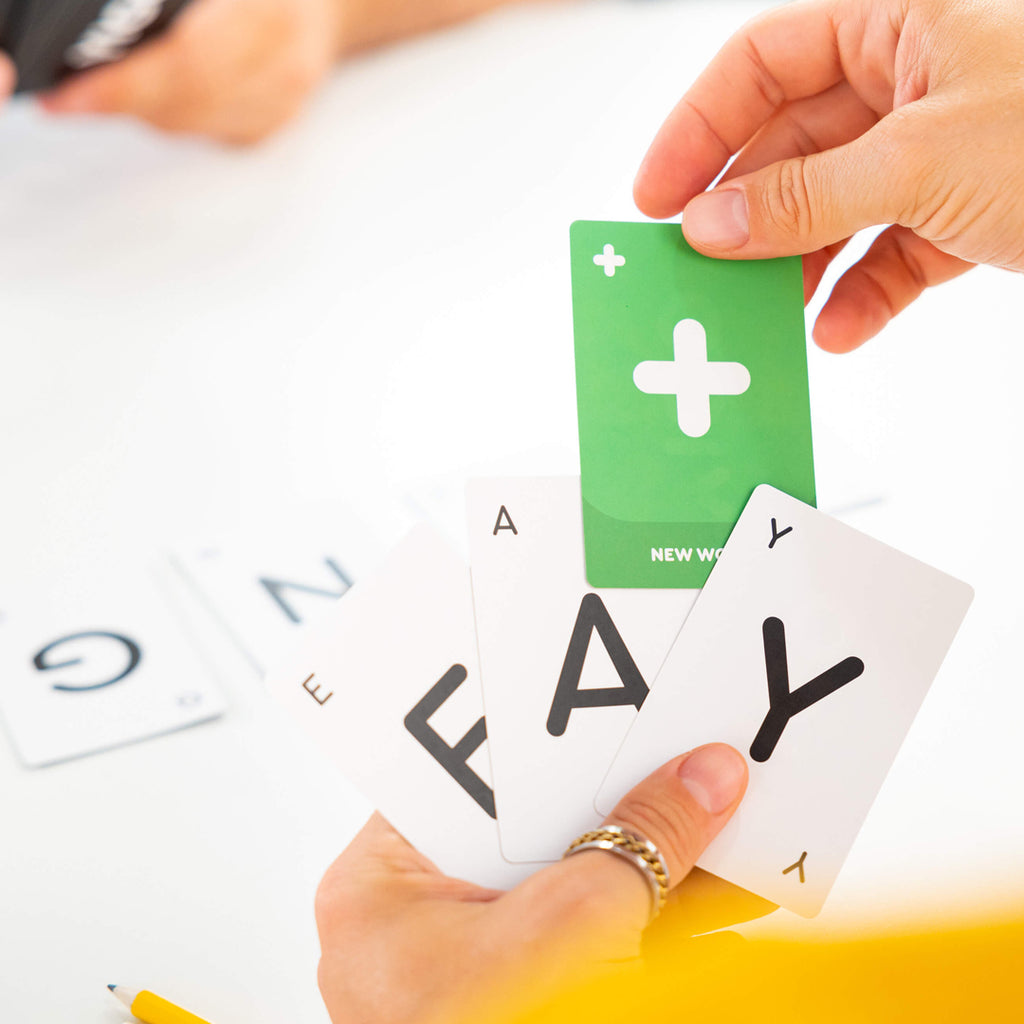 yigo action card new word colorful cards along with letter cards black on white a great card game for homeschooling and learning