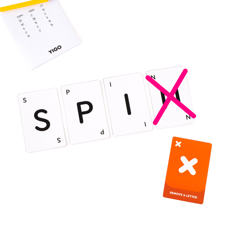 An educational letter word game with catch phrase and idioms for learning vocabulary and spelling