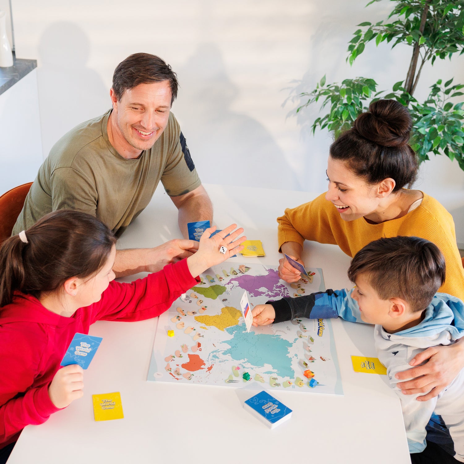 A fun trivia geography card game for 7 year old boys and smart teen children to learn about flags.