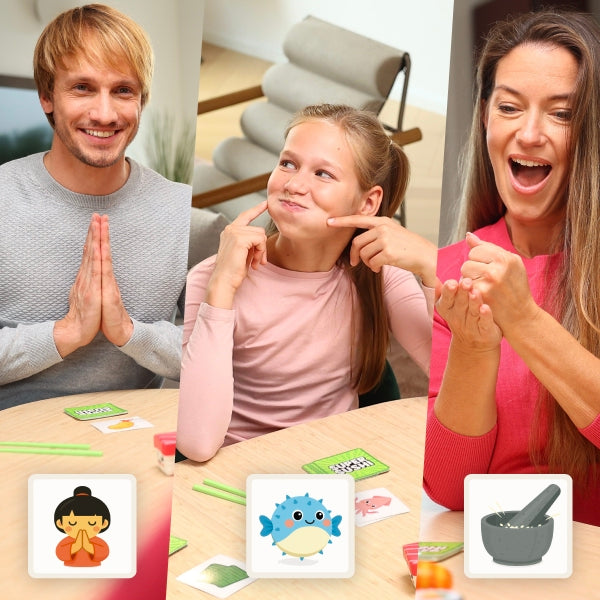 Surprise action cards keep every round fresh