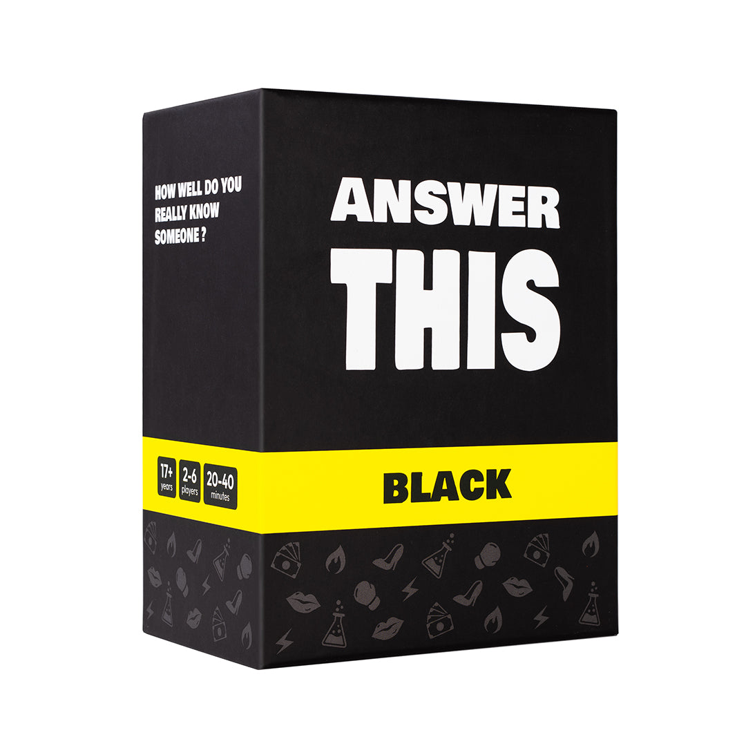 Answer This - Black | The World Game